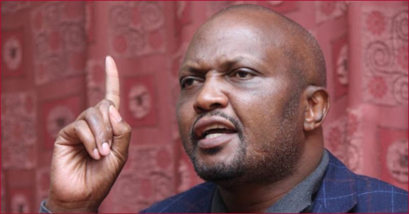 File photo of Public Service CS Moses Kuria.